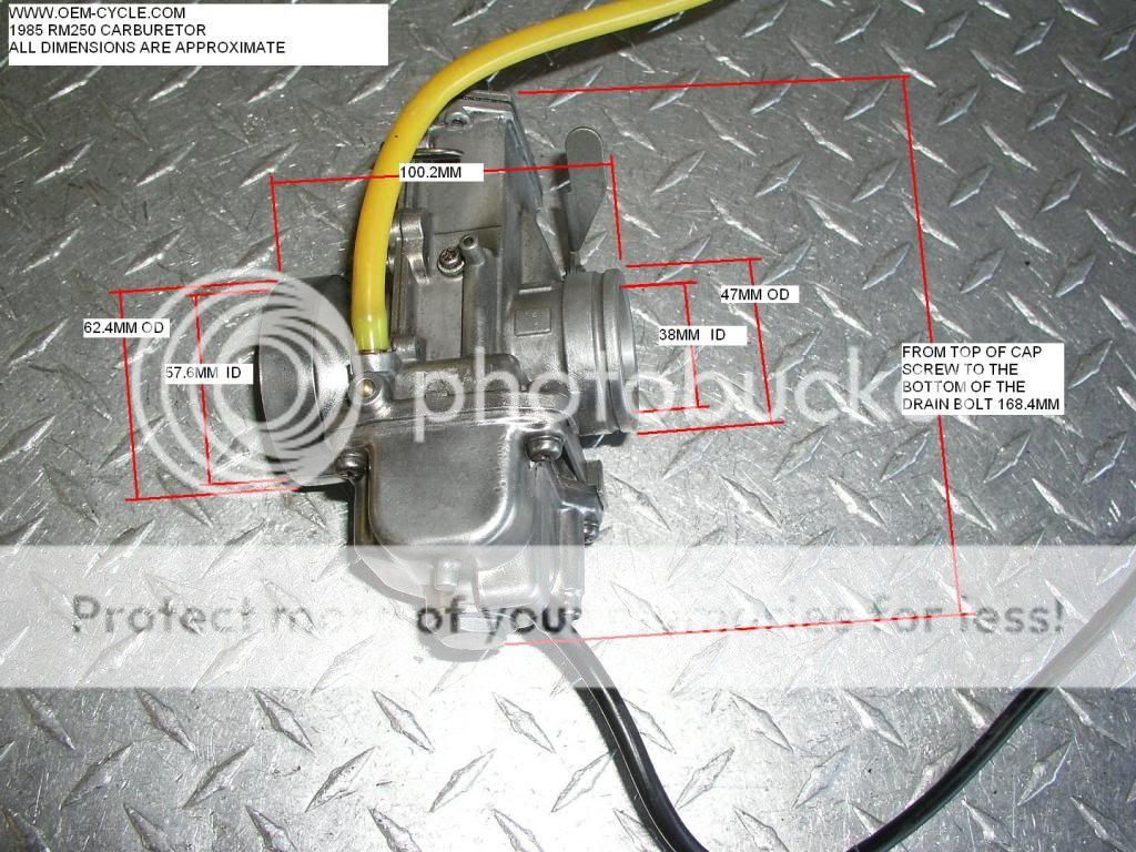 SUZUKI RM 250, RM 250Z, RMZ 250, RMZ450 Bike ID